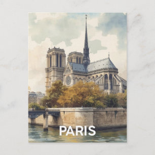 Paris Notre Dame Postkarte