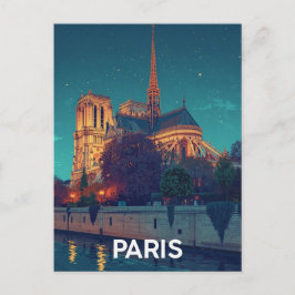Paris Notre Dame Postkarte