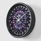 Paris Notre Dame Rosette Clock Uhr (Winkel)