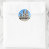PARIS Notre Dame Runder Aufkleber (Tasche)