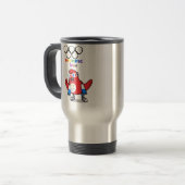 "Paris Olympia 2024 Tasse: Sip in Style!" Reisebecher (Vorderseite Links)