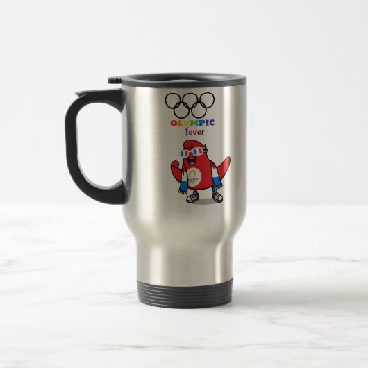 "Paris Olympia 2024 Tasse: Sip in Style!" Reisebecher (Links)