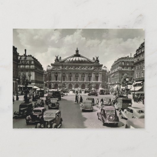 Paris, Oper, 1930 Postkarte (Vorderseite)