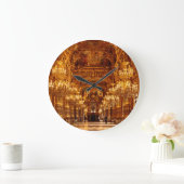 Paris Opera Garnier Räume Aussicht Große Wanduhr (Zuhause)