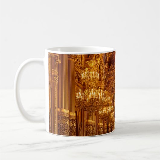 Paris Opera Garnier Räume Aussicht Kaffeetasse (Links)