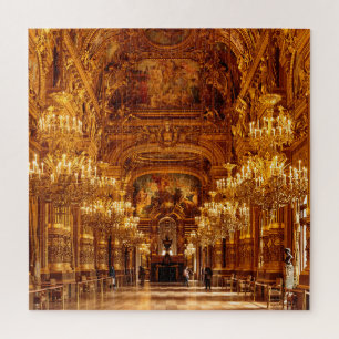 Paris Opera Garnier Räume Aussicht Puzzle