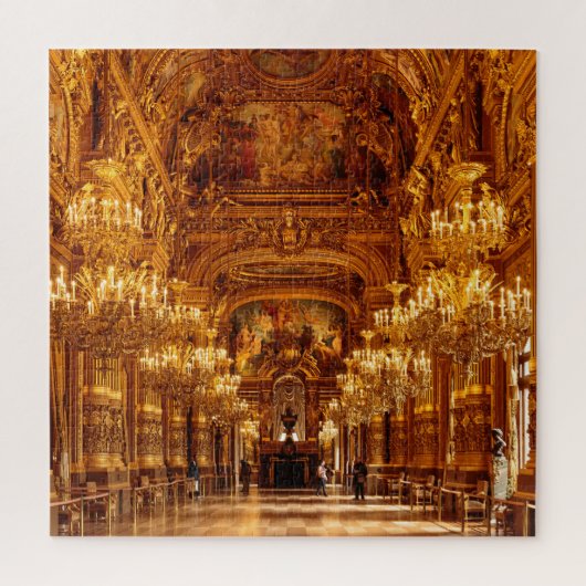 Paris Opera Garnier Räume Aussicht Puzzle (Vertikal)
