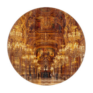 Paris Opera Garnier Räume Aussicht Schneidebrett