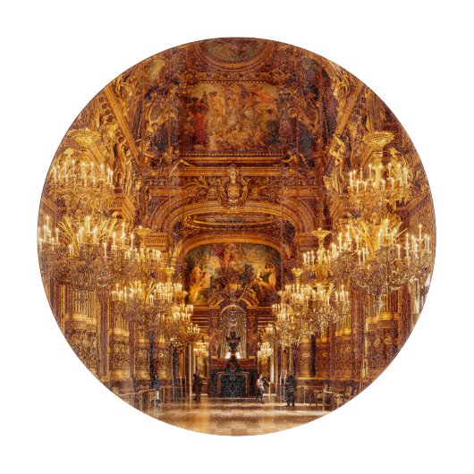 Paris Opera Garnier Räume Aussicht Schneidebrett (Vorderseite)