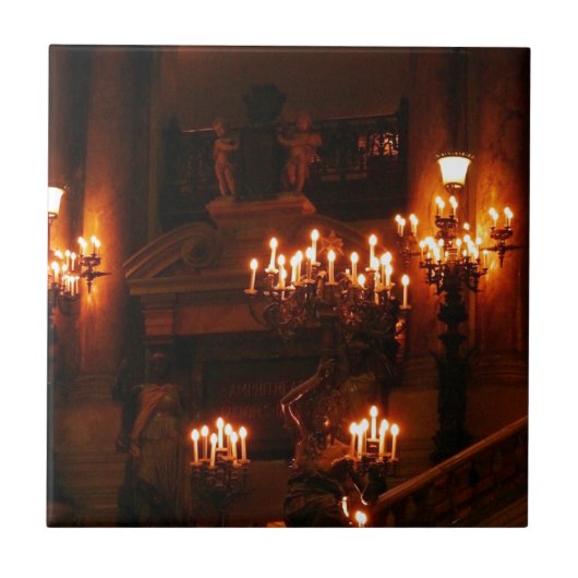 Paris Opera House / Palais Garnier Fliese (Vorderseite)