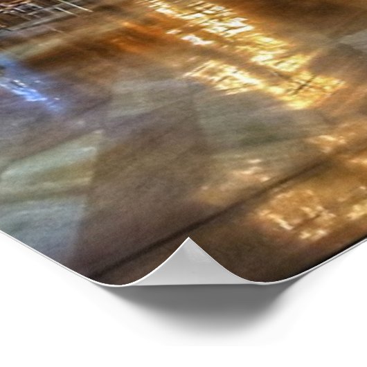 Paris Opera House Poster (Ecke)