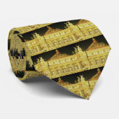 Paris-Opernhaus nachts, Frankreich Krawatte (Gerollt)