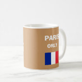 Paris Orly CDG Airport Tasse (VorderseiteRechts)