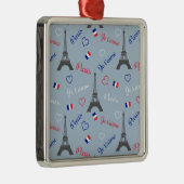 Paris Ornament Aus Metall (Rechts)