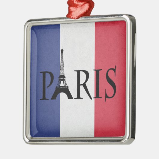 Paris Ornament Aus Metall (Links)