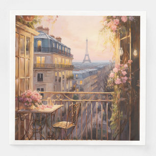 Paris Paper Napkins Serviette
