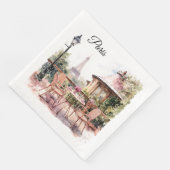 Paris Paper Napkins Serviette (Ecke)