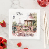 Paris Paper Napkins Serviette (Beispiel)