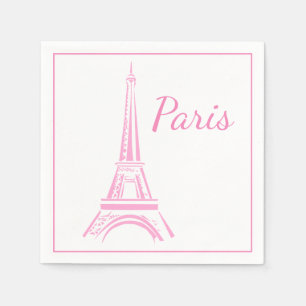 Paris Paper Napkins Serviette