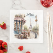 Paris Paper Napkins Serviette (Beispiel)