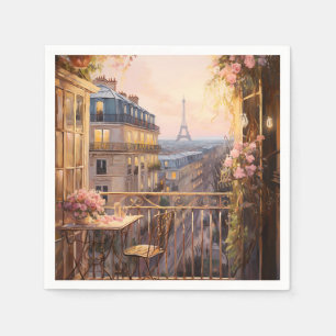 Paris Paper Napkins Serviette