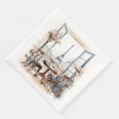 Paris Paper Napkins Serviette (Ecke)