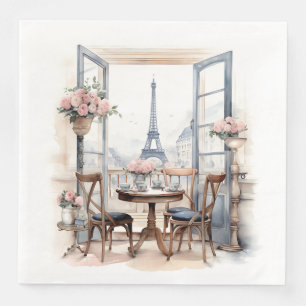 Paris Paper Napkins Serviette