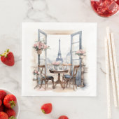 Paris Paper Napkins Serviette (Beispiel)
