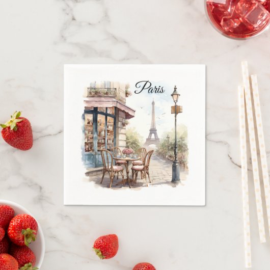 Paris Paper Napkins Serviette (Beispiel)