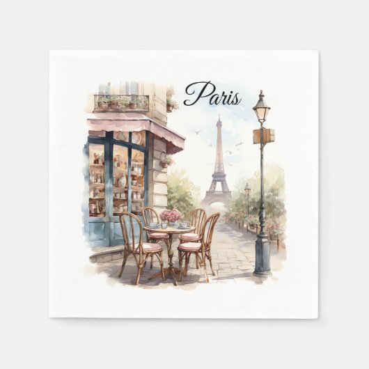 Paris Paper Napkins Serviette (Vorderseite)