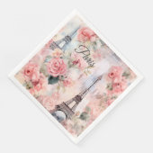 Paris Paper Napkins Serviette (Ecke)