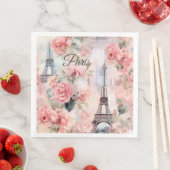 Paris Paper Napkins Serviette (Beispiel)