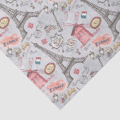 Paris-Papier Seidenpapier (Ausschnitt)