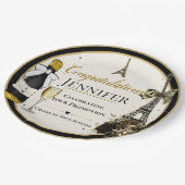 Paris Papierplatten-Aktion  Pappteller (Schrägansicht)