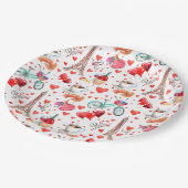 Paris Pappteller (Schrägansicht)