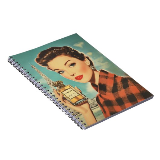 Paris Parfüm und Elegance Notizblock (Rechte Seite)