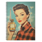 Paris Parfüm und Elegance Notizblock (Vorderseite)