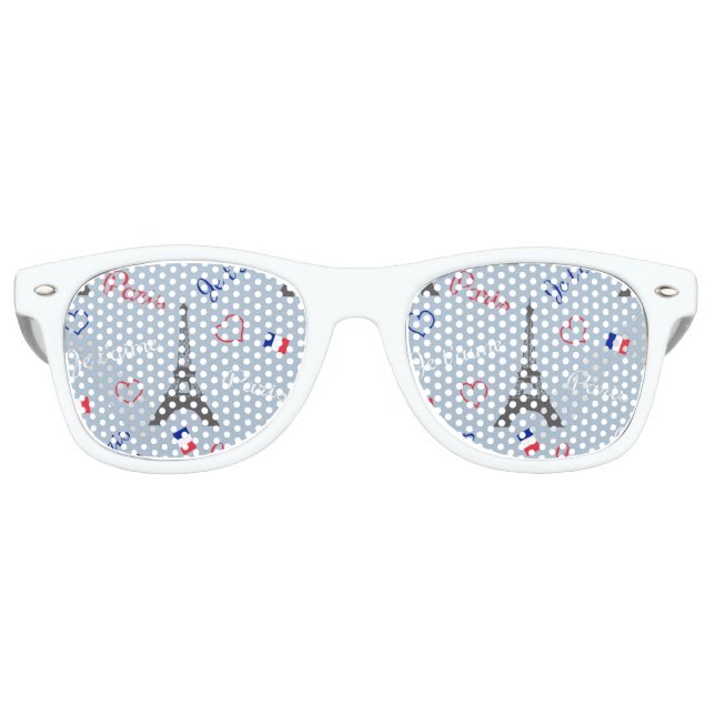 Paris Partybrille (Vorderseite)