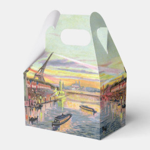 Paris Pastel Favor Box Geschenkschachtel