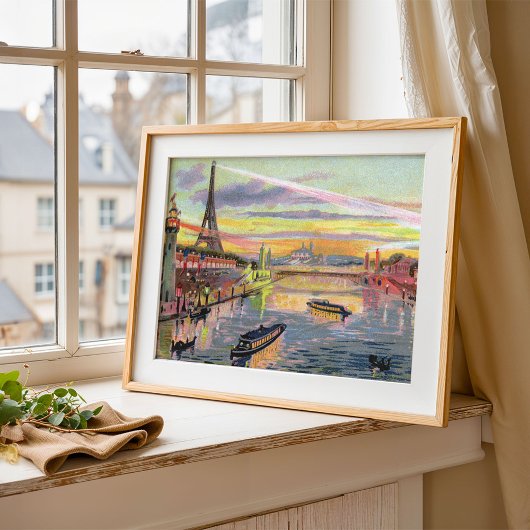 Paris Pastel Poster (Matte)