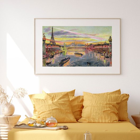 Paris Pastel Poster (Matte)