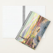 Paris Pastel Spiral Notebook Notizblock (Innen)