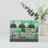 "Paris Patisserie" Postkarte (Stehend Vorderseite)