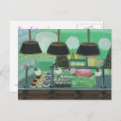 "Paris Patisserie" Postkarte (Vorne/Hinten)