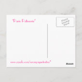 "Paris Patisserie" Postkarte (Rückseite)