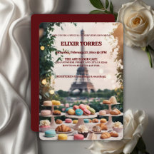 Paris Patisseries Macaroons Magazine Themed
