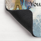 Paris-Pfaucollage Mousepad (Ecke)