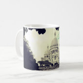 Paris Photography Montmartre Sacré-Coeur pastel Kaffeetasse (Vorderseite Links)