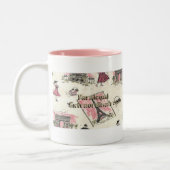 PARIS-PINK-PARALEGAL ZWEIFARBIGE TASSE (Links)