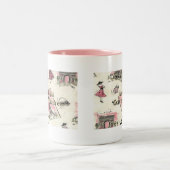 PARIS-PINK-PARALEGAL ZWEIFARBIGE TASSE (Mittel)